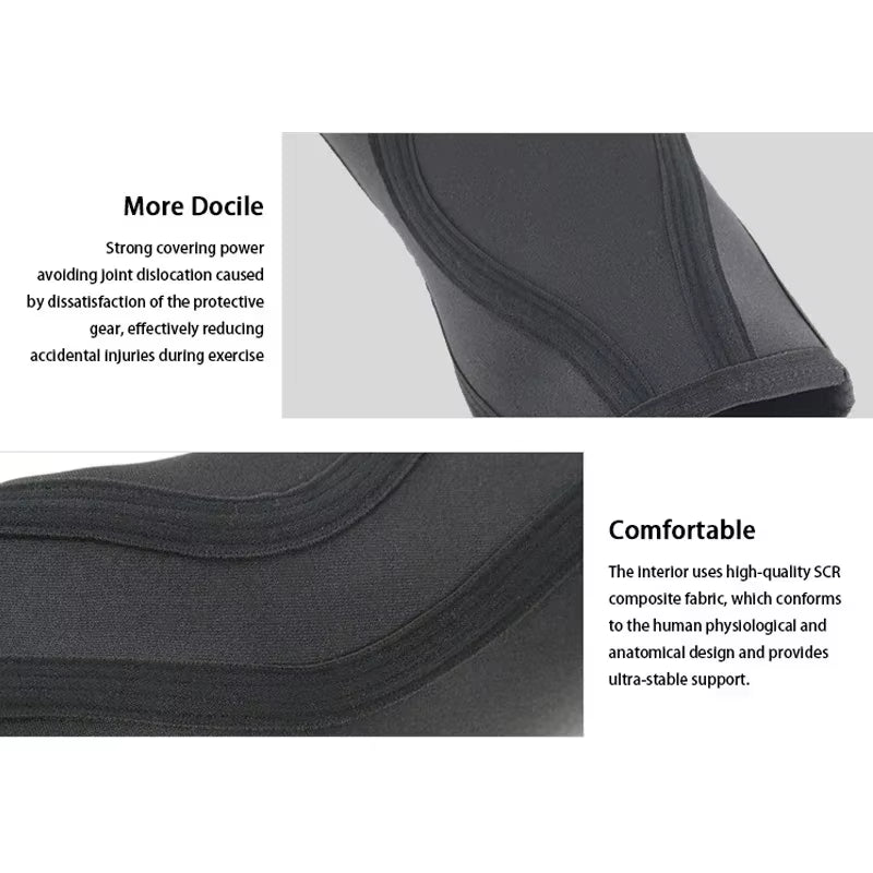 7mm Compression Neoprene Knee Sleeves (1 pair) Knee Protector for Training