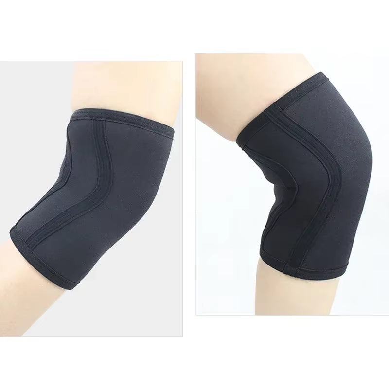 7mm Compression Neoprene Knee Sleeves (1 pair) Knee Protector for Training