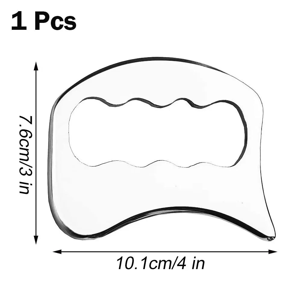 Stainless Steel Gua Sha Tools for Full-Body Recovery (1/4/7 pieces)